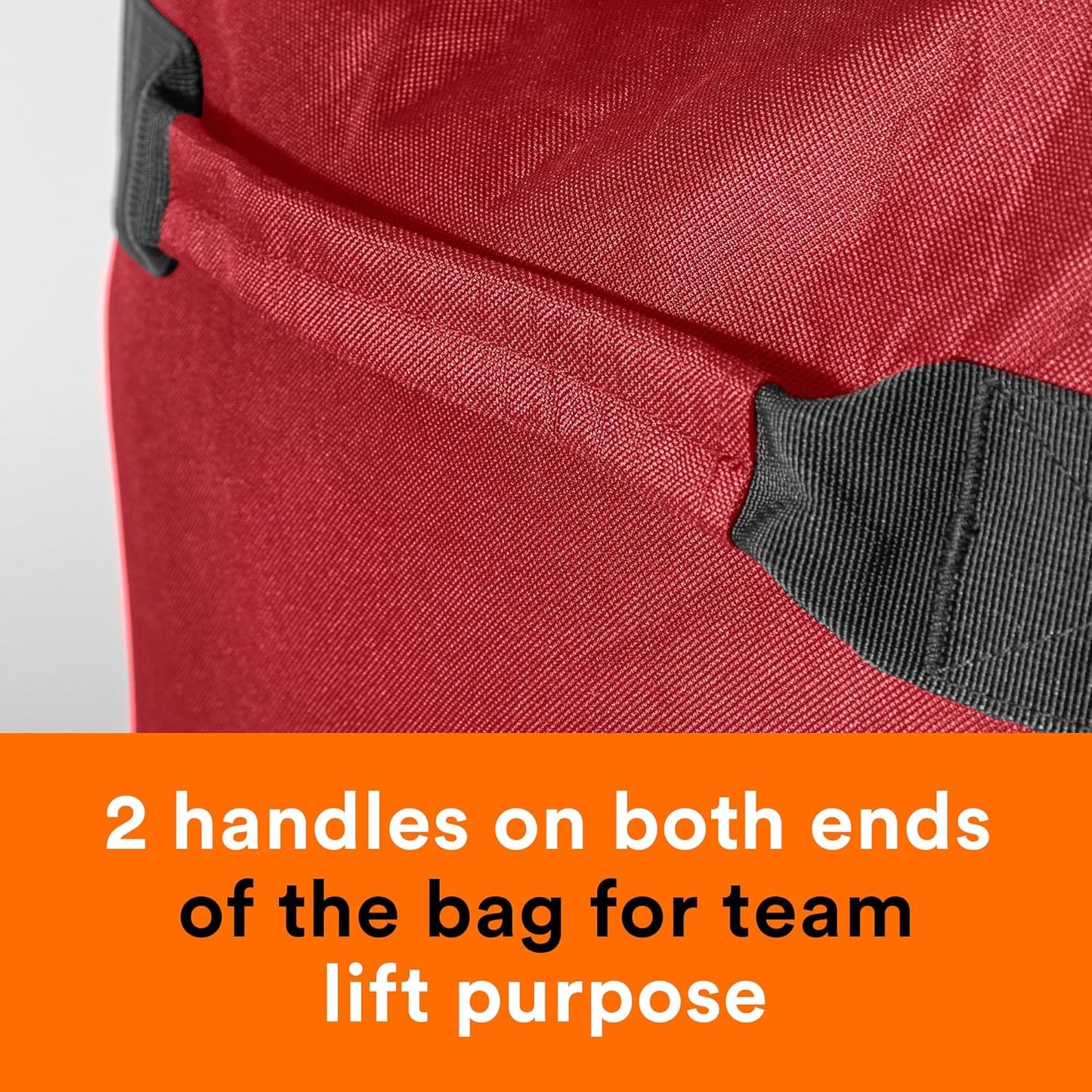 Fitdom 130L 36" Heavy Duty Extra Large Sports Gym Equipment Travel Duffle Bag W/Adjustable Shoulder Strap & 7 Compartments. Perfect for Soccer Baseball Basketball Hockey Football, Team Coaches & More